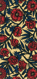 Anenomes Bamboo - Coral