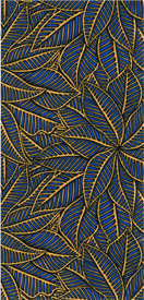 Leaves - blue